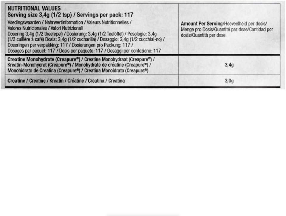 Vegan Creatine Monohydrate (Creapure®) by Ekopura | European Product, 100% Pure and Clean | 400g, 117 Servings - Image 8