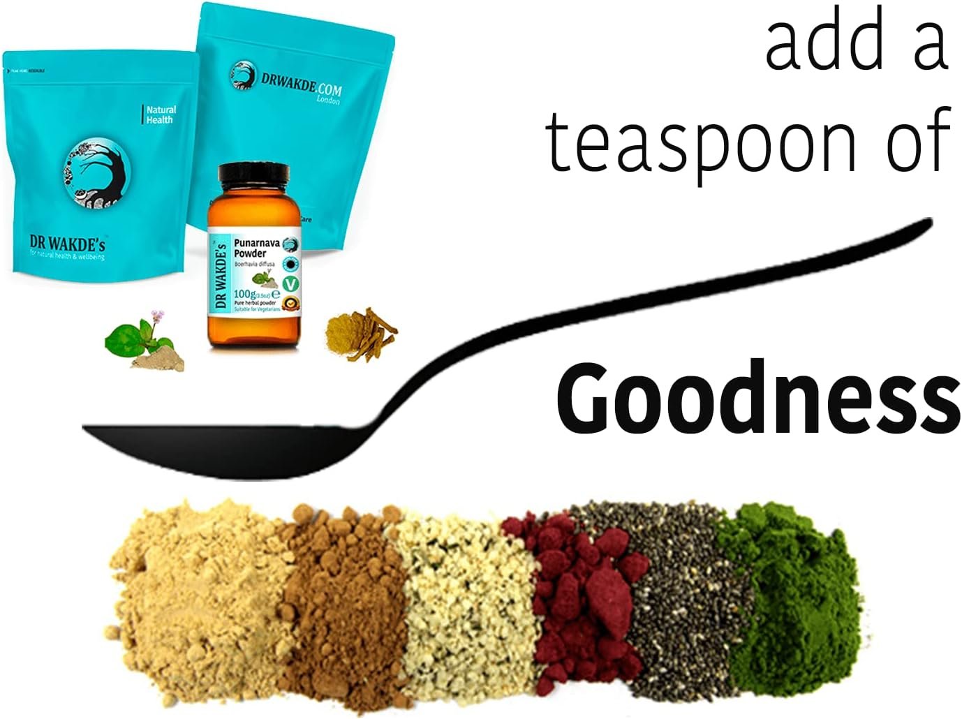 DR WAKDE'S Punarnava Powder (Boerhavia diffusa) - 100g (3.5oz) | Pure, Raw & Dried Powder | Ayurvedic Herb | Vegan | Nothing Added, Nothing Removed | Same Day Dispatch - Image 7