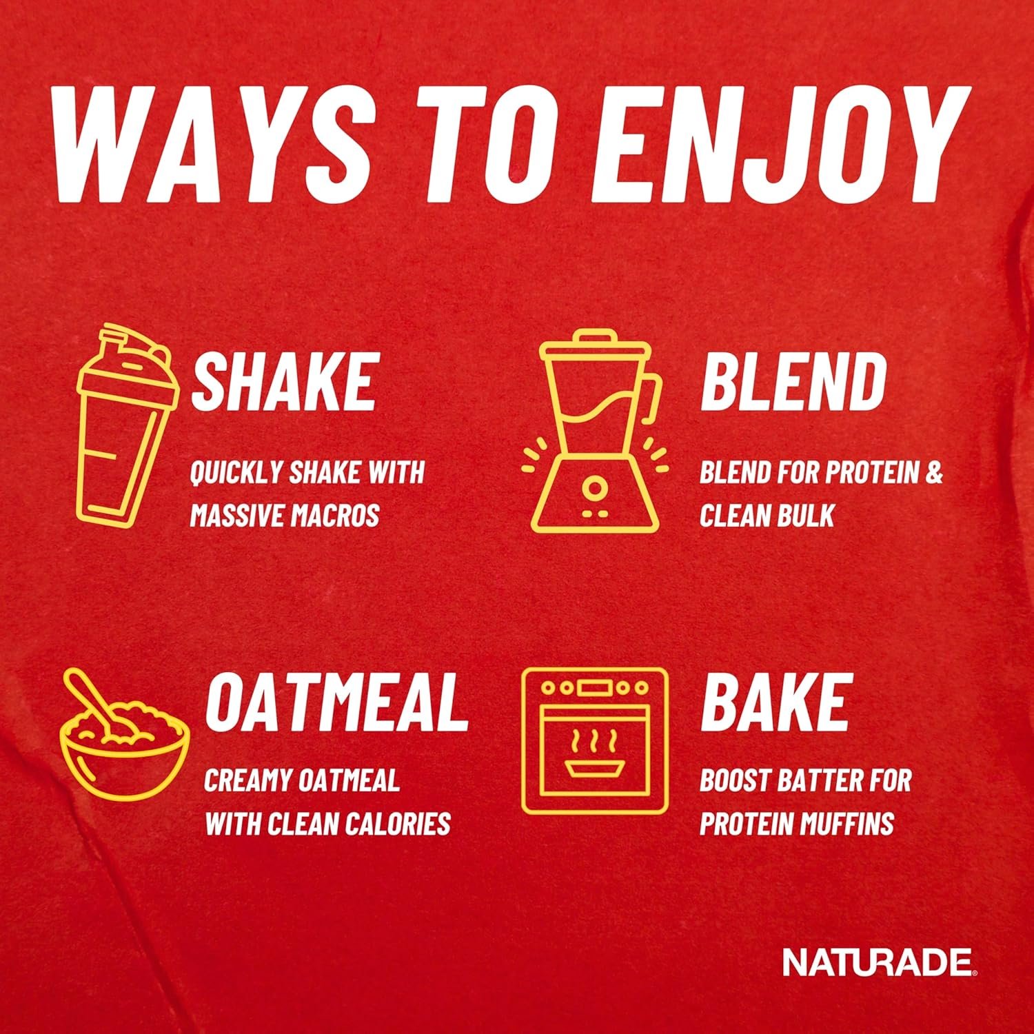 Naturade Weight Gain Vanilla - 40.6 oz - Image 8