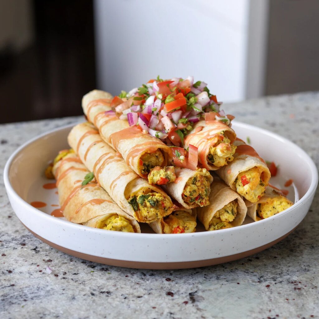 Easy Breakfast Taquitos Easy Breakfast Taquitos
