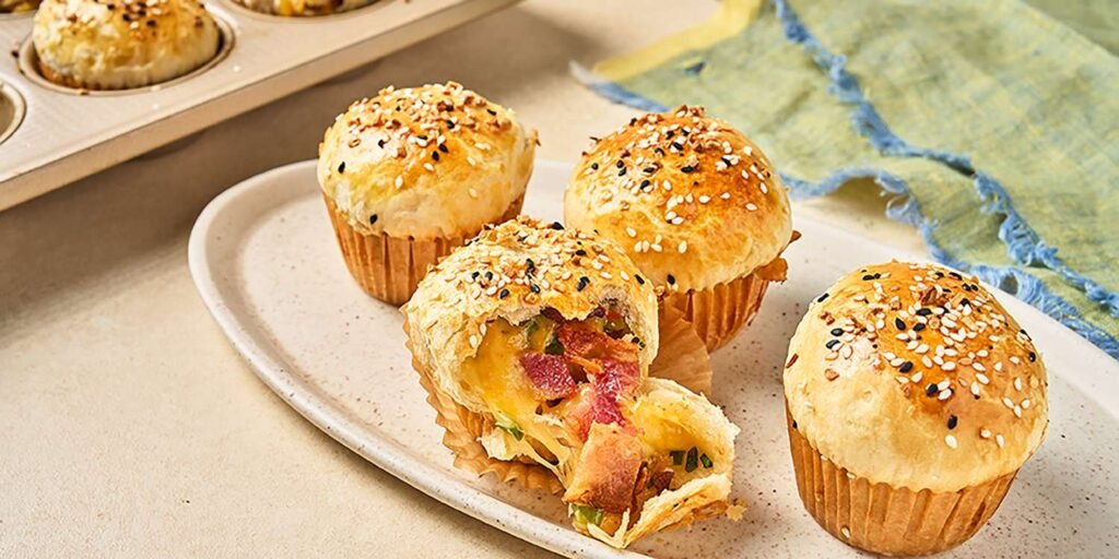 Loaded Biscuit Bomb Muffins Recipe