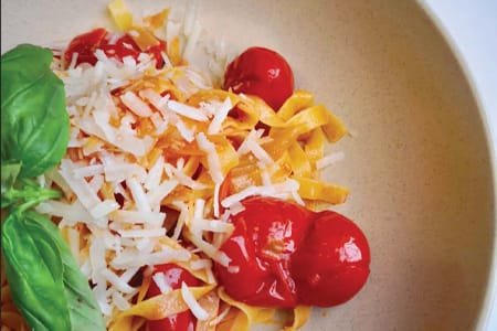 Tagliatelle with ‘Nduja Tagliatelle with ‘Nduja