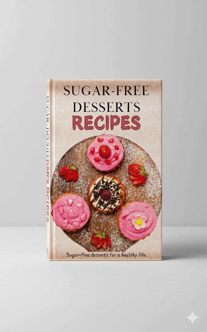 Sugar-Free Recipe eBook 25 Guilt-Free Healthy Desserts No Refined Sugar Printable A4 PDF - Image 2