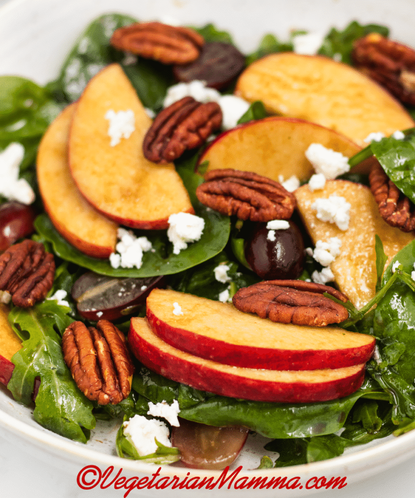 Apple Pecan Salad – Vegetarian Mamma