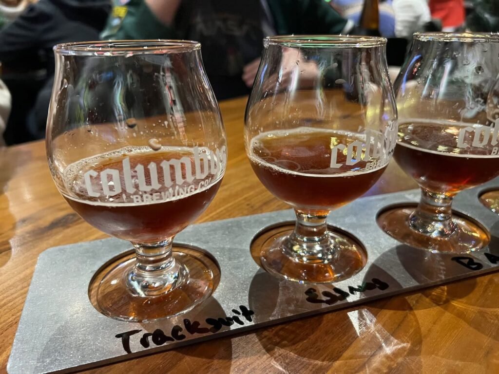 Columbus Brewing Company’s Taproom Reopens as a Christmas-Themed Bar