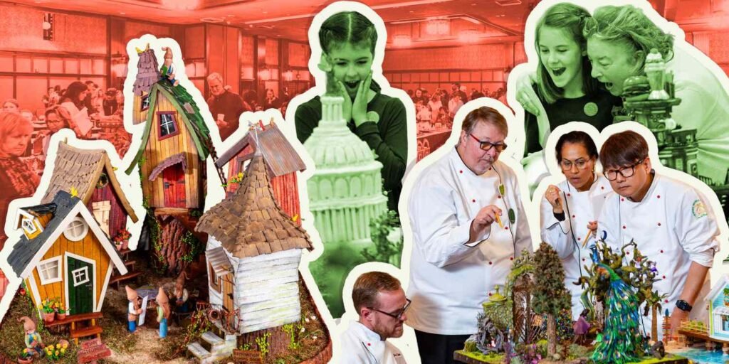 Inside the Gingerbread Contest So Intense Judges Use Flashlights, Rulers, and Drills Inside the Gingerbread Contest So Intense Judges Use Flashlights, Rulers, and Drills