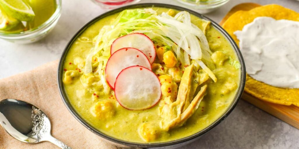 Pozole Verde with Chicken Recipe Pozole Verde with Chicken Recipe