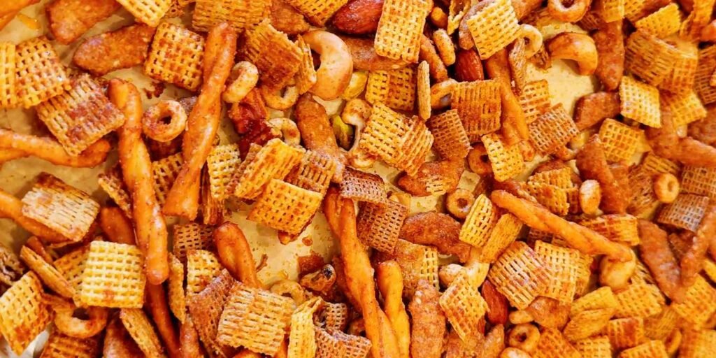 This Sweet and Smoky Party Mix Is the Ultimate Holiday Snack