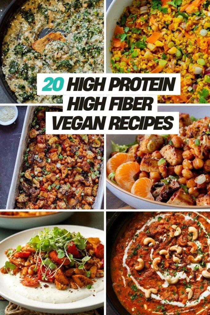 20 High Protein High Fiber Vegan Recipes 20 High Protein High Fiber Vegan Recipes