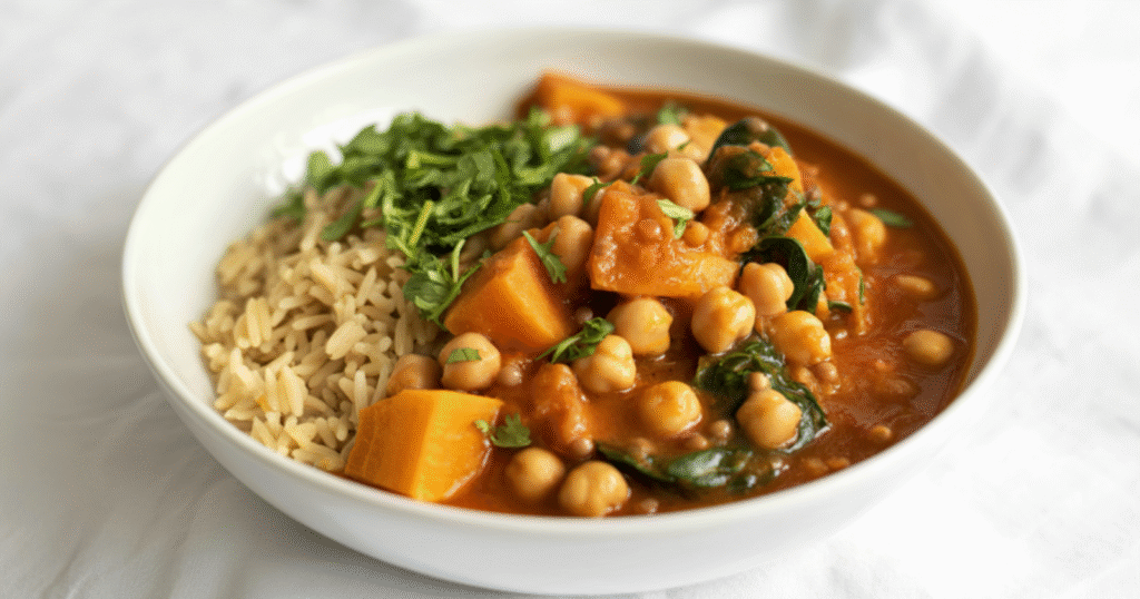 High-protein vegetarian recipes using chickpeas