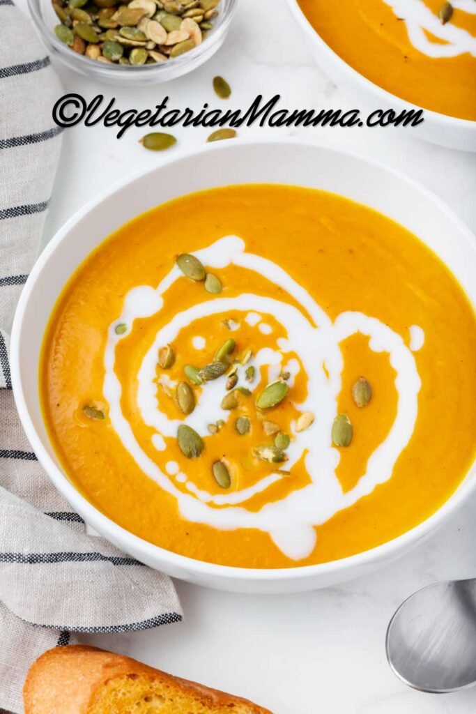 Pumpkin Bisque – Vegetarian Mamma