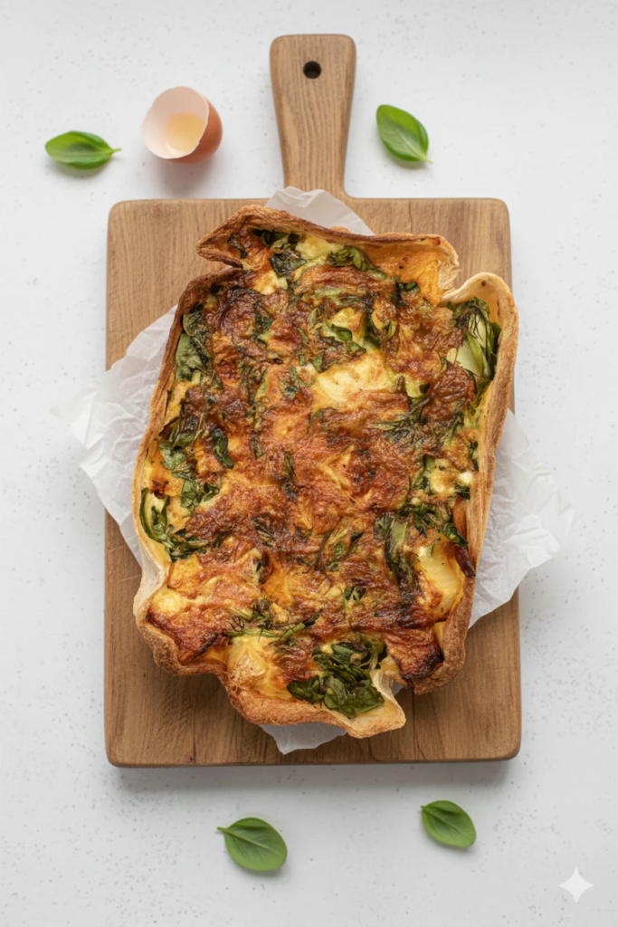 Roast Veggie Tortilla Quiche (Air Fryer) Roast Veggie Tortilla Quiche (Air Fryer)