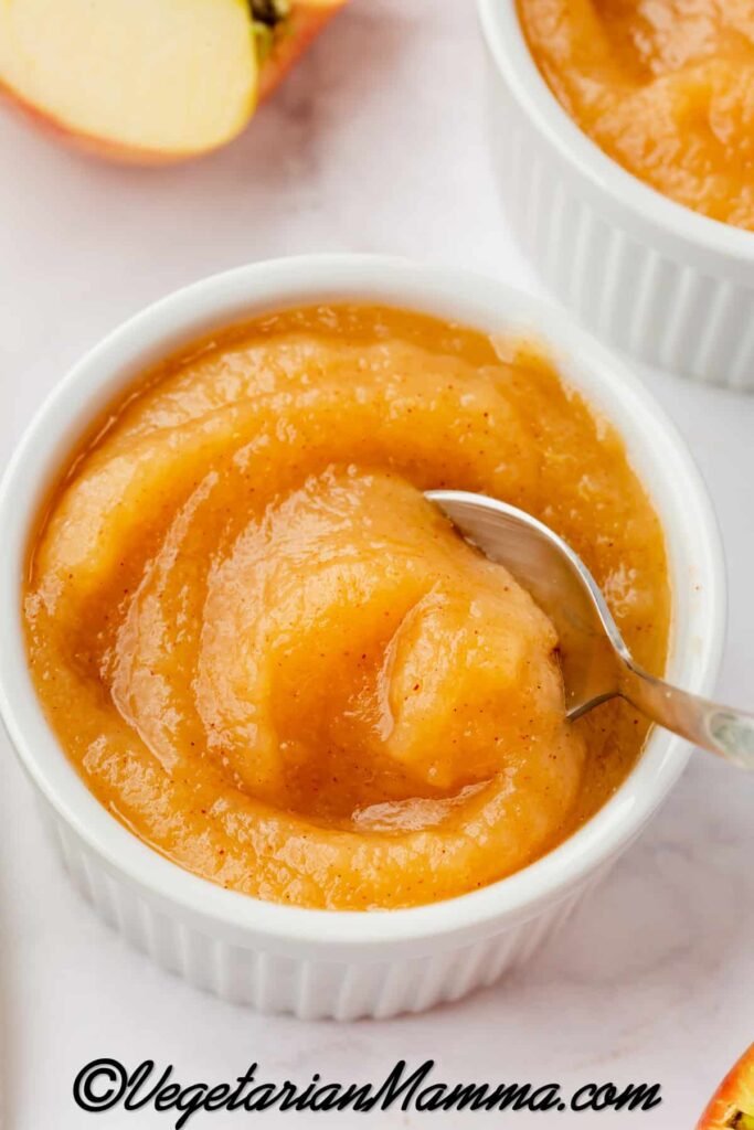 Unsweetened Applesauce – Vegetarian Mamma