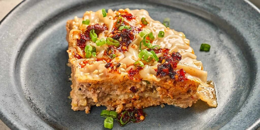 Viral Pork Dumpling Lasagna Recipe
