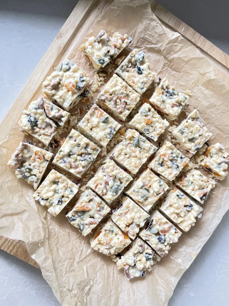 White Christmas Slice – No Bake! White Christmas Slice – No Bake!