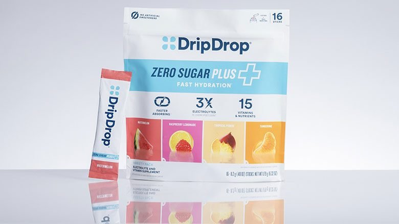 DripDrop Launches Zero Sugar Plus Hydration DripDrop Launches Zero Sugar Plus Hydration