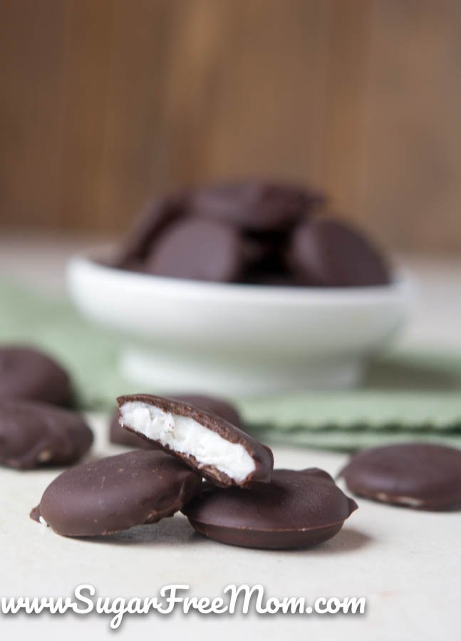Easy Sugar Free Low Carb Keto Peppermint Patties Easy Sugar Free Low Carb Keto Peppermint Patties