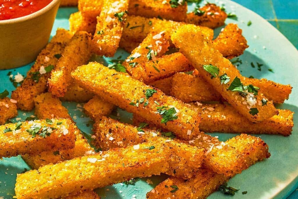 Crispy Baked Polenta Fries (Gluten Free)