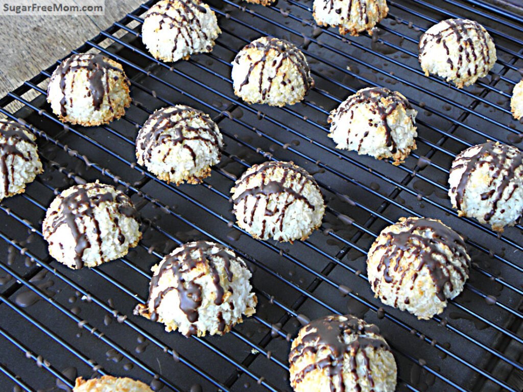 Dairy Free Sugar Free Low Carb Keto Coconut Macaroons