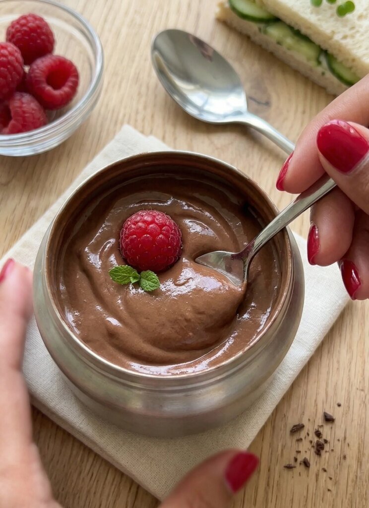 Healthy Lunchbox Ideas for Kids: High-Protein Chocolate Mousse