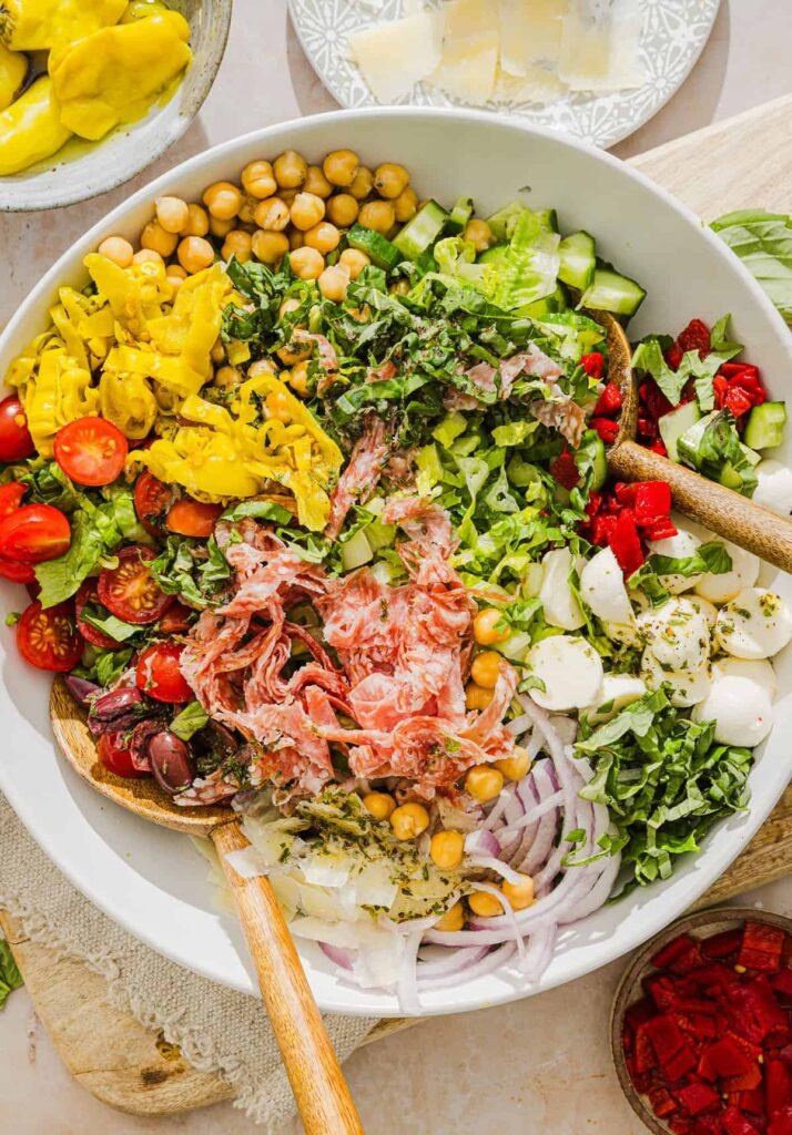 Italian Chopped Salad Recipe – Eat Yourself Skinny
