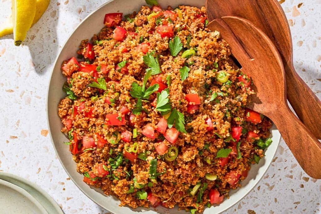 Kisir (Turkish Bulgur Salad) | The Mediterranean Dish