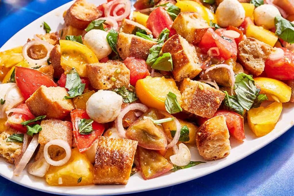Panzanella Recipe (Tuscan Tomato and Bread Salad)
