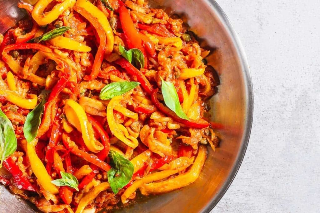 Peperonata Recipe (Traditional Italian Stewed Peppers)