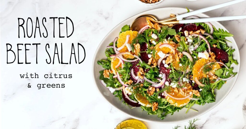 Roasted Beet Salad With Citrus