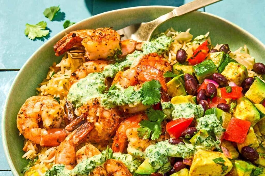 Shrimp Bowl Recipe | The Mediterranean Dish