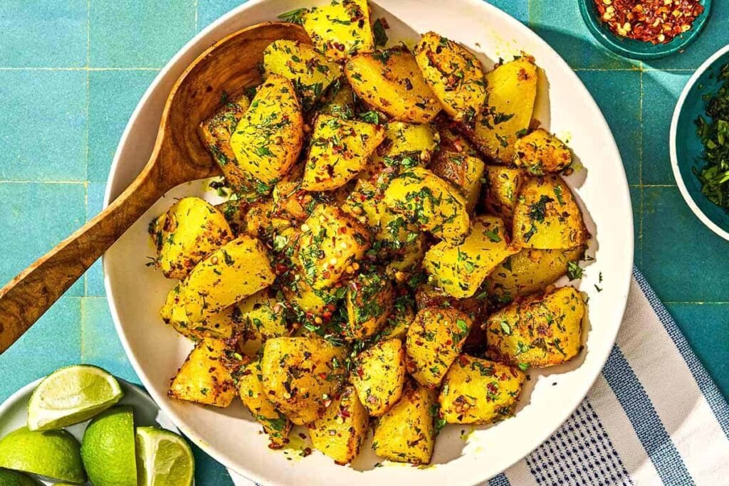 Batata Harra (Middle Eastern Spicy Potatoes)