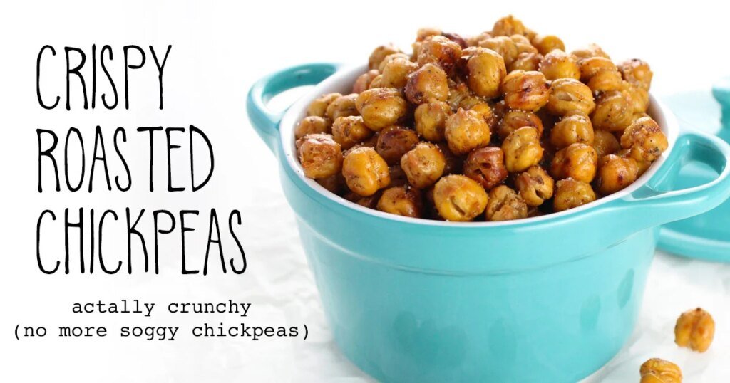 Crispy Roasted Chickpeas (Actually Crunchy!)
