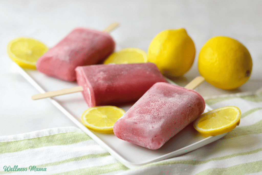 Hibiscus Lemonade Popsicles Recipe