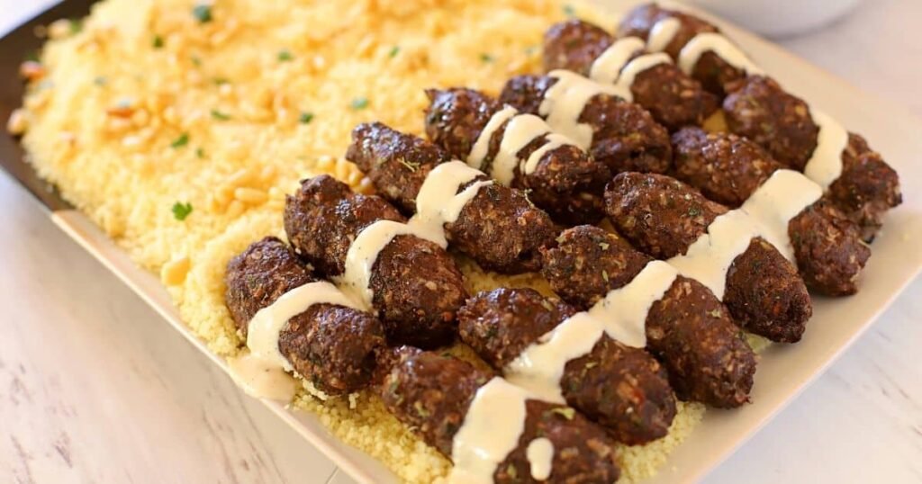Kafta Kebab (Easy Grilled Lebanese Recipe)