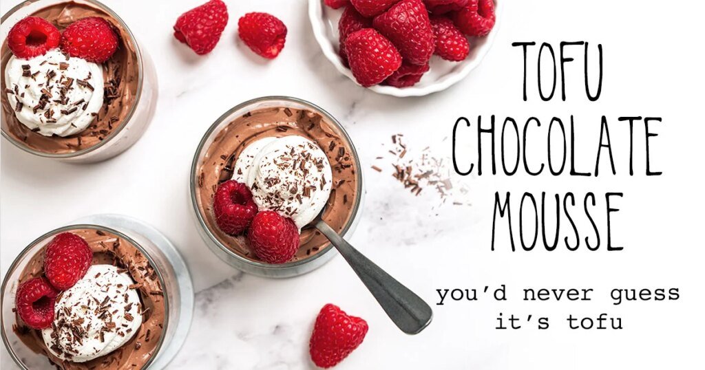 Silken Tofu Chocolate Mousse | It Doesn’t Taste Like Chicken