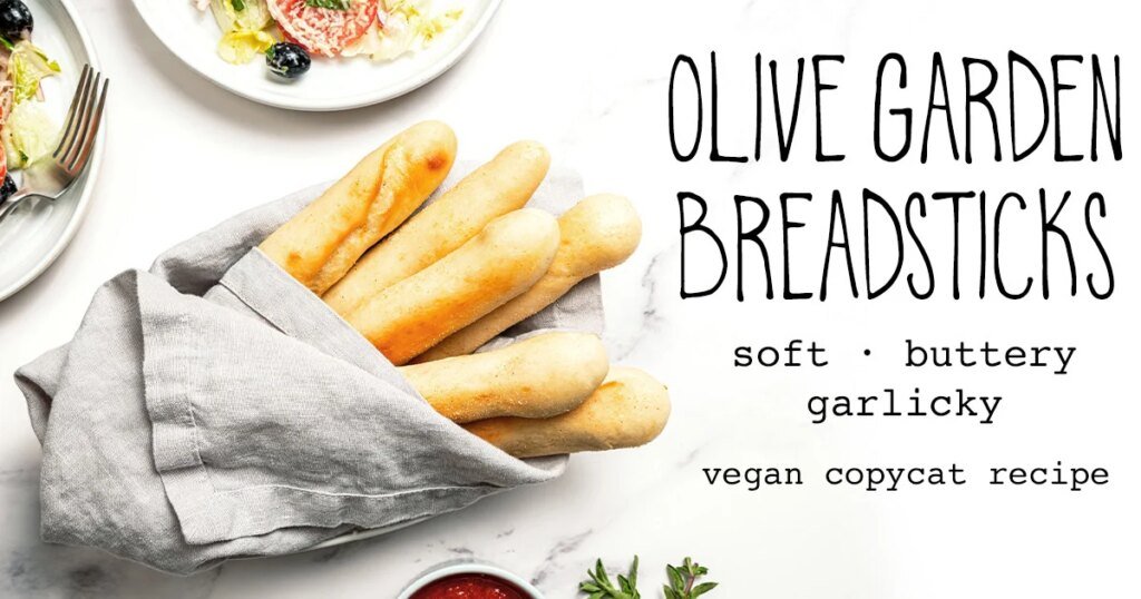 Vegan Olive Garden Breadsticks | It Doesn’t Taste Like Chicken