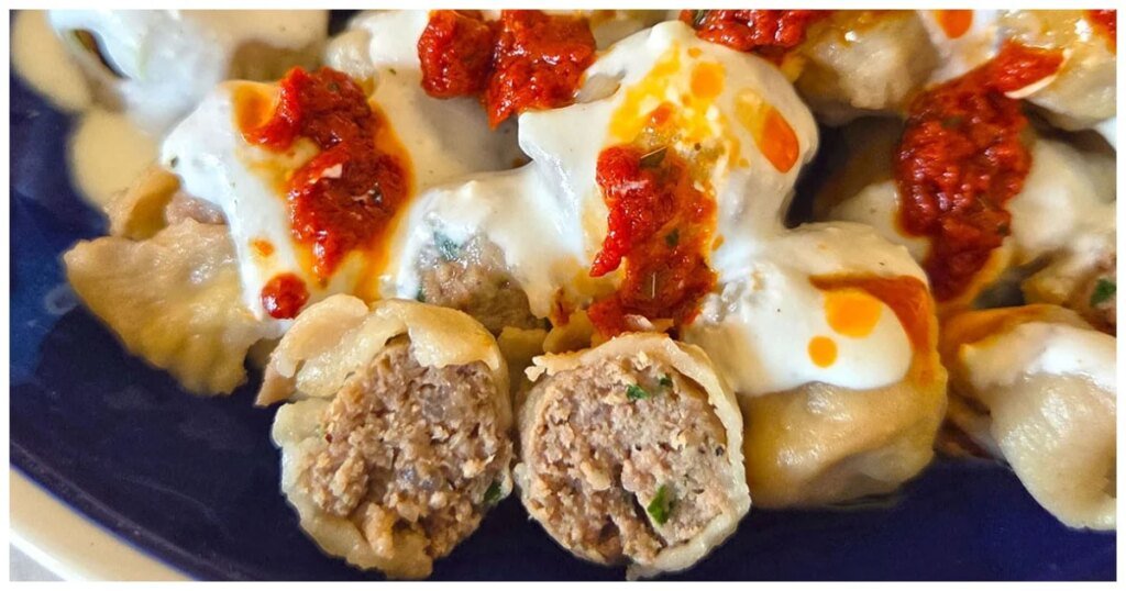 Viral Manti (Turkish Dumplings Recipe)