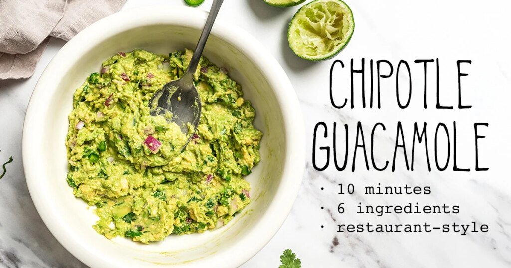 Chipotle Guacamole Recipe | It Doesn’t Taste Like Chicken