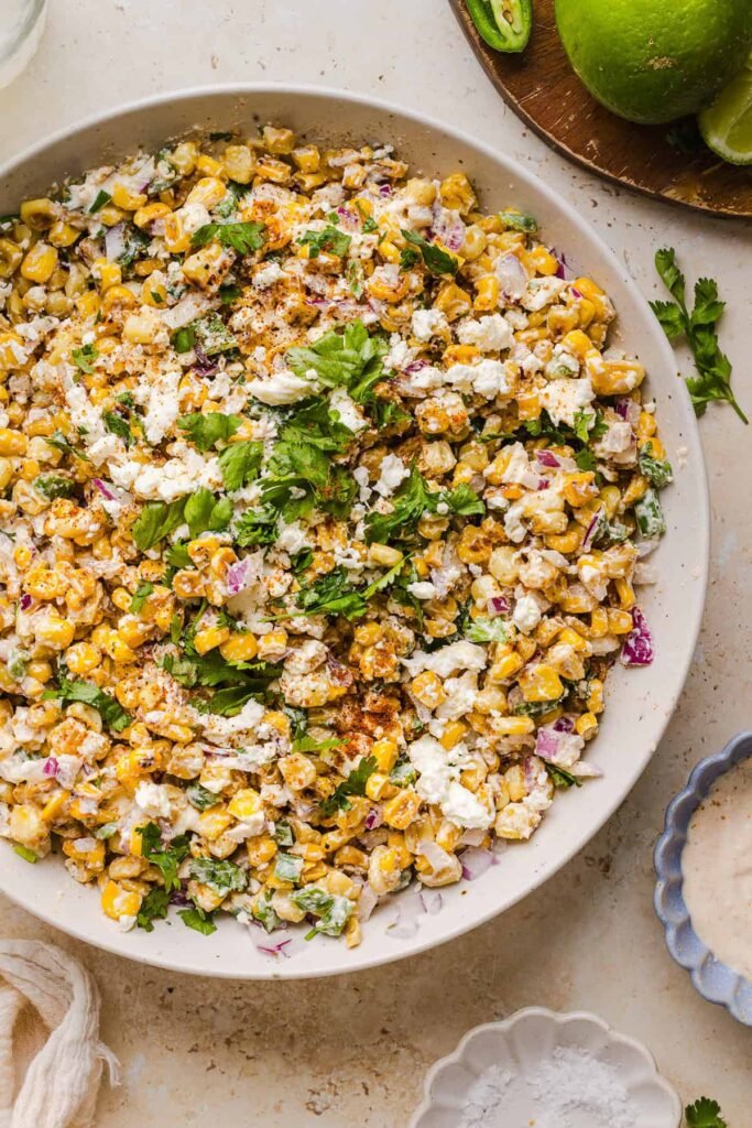 Healthy Mexican Street Corn Salad Healthy Mexican Street Corn Salad