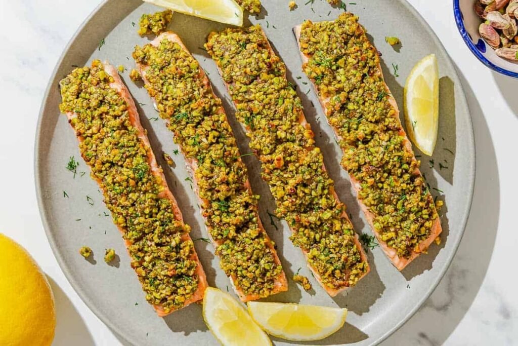 Pistachio Crusted Salmon Recipe