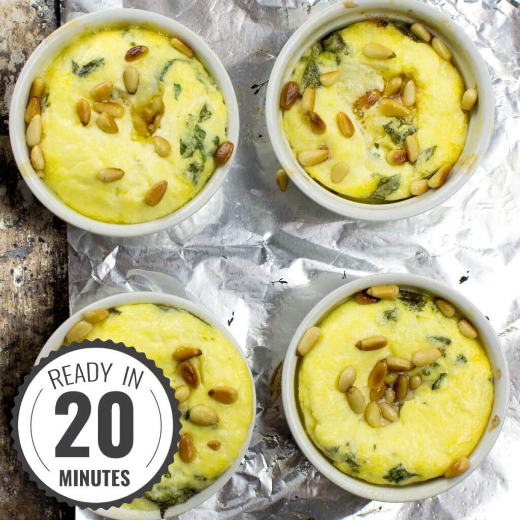Caprese Quiche (Crustless, GF & Veggie) in 20 Mins