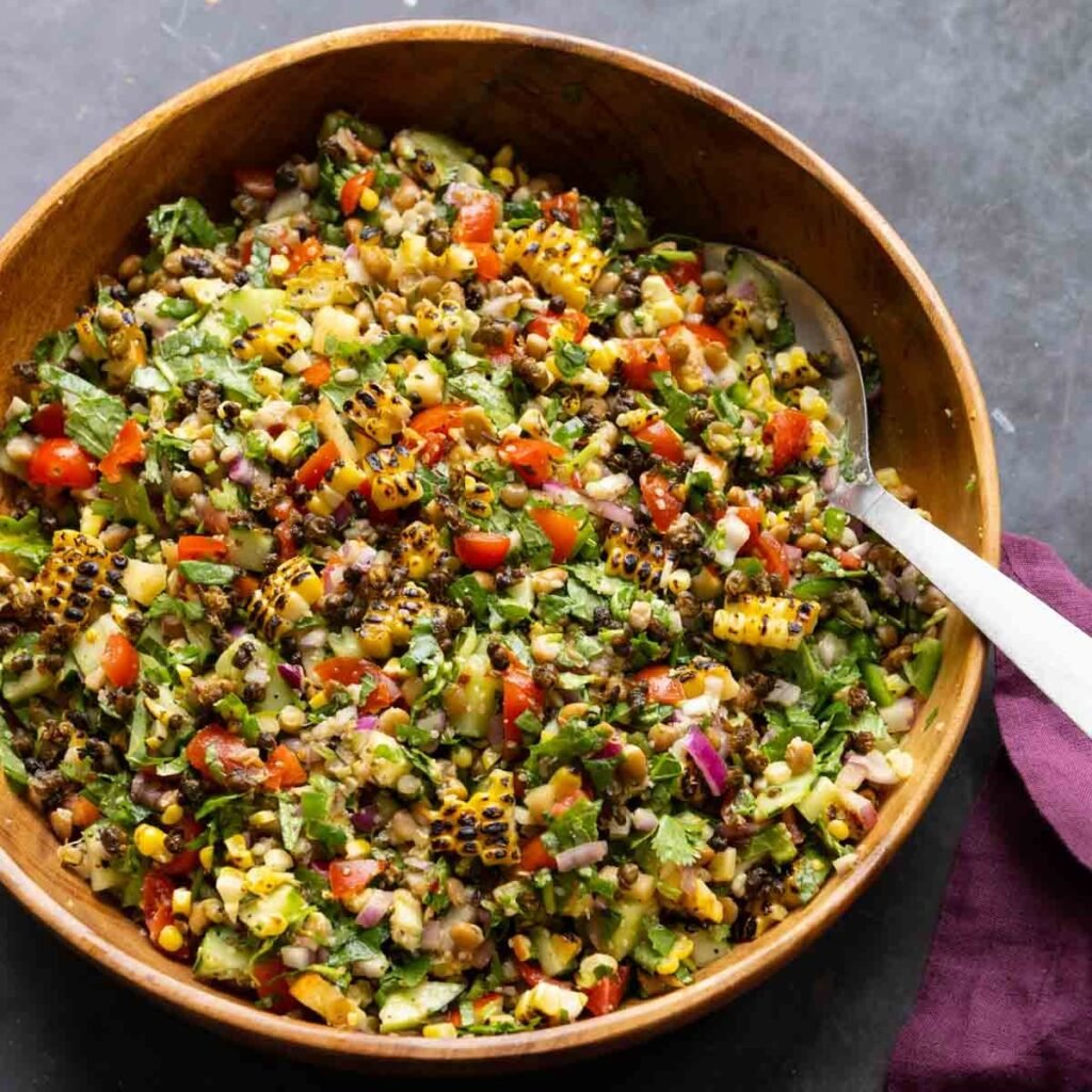 Easy Lentil Dip with Crispy Capers (gluten-free, soy-free, nut-free)