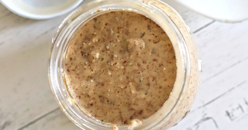 Homemade Almond Butter (Thick, Rich and Creamy)