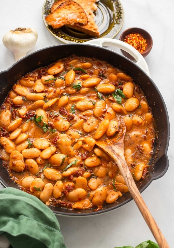 Marry Me Butter Beans | Dietitian Debbie Dishes