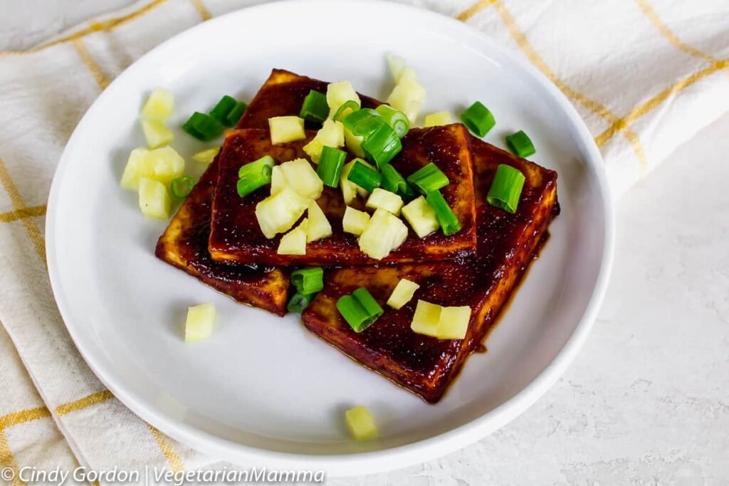 Pineapple BBQ Tofu – Made Under The Broiler