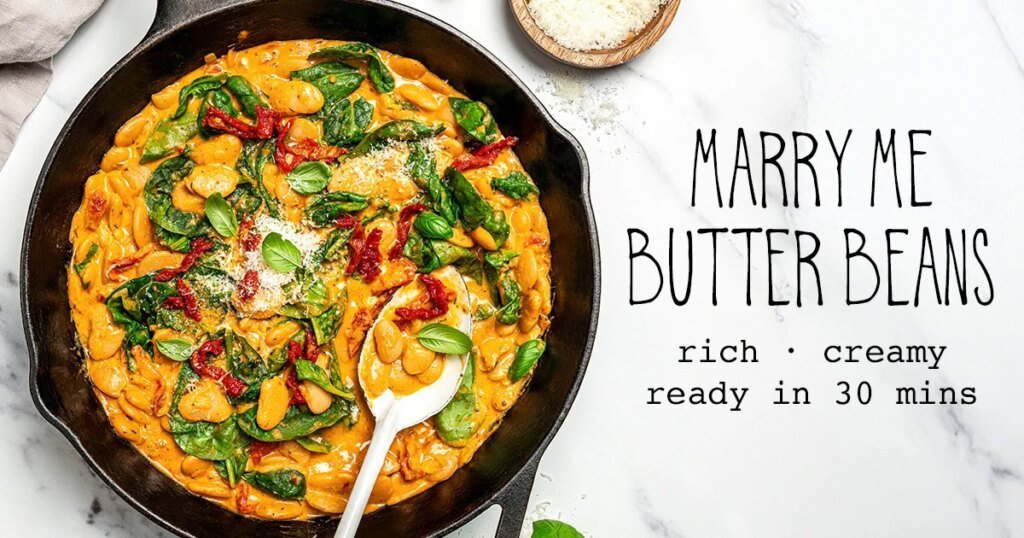 Marry Me Butter Beans | It Doesn’t Taste Like Chicken Marry Me Butter Beans | It Doesn’t Taste Like Chicken