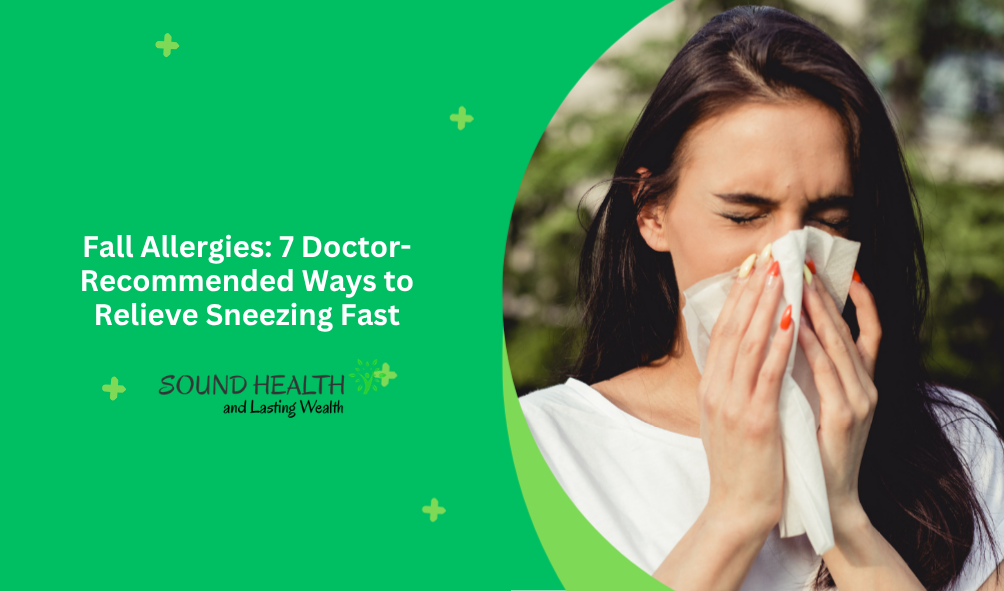 Fall Allergies: 7 Doctor-Recommended Ways to Relieve Sneezing Fast Fall Allergies: 7 Doctor-Recommended Ways to Relieve Sneezing Fast