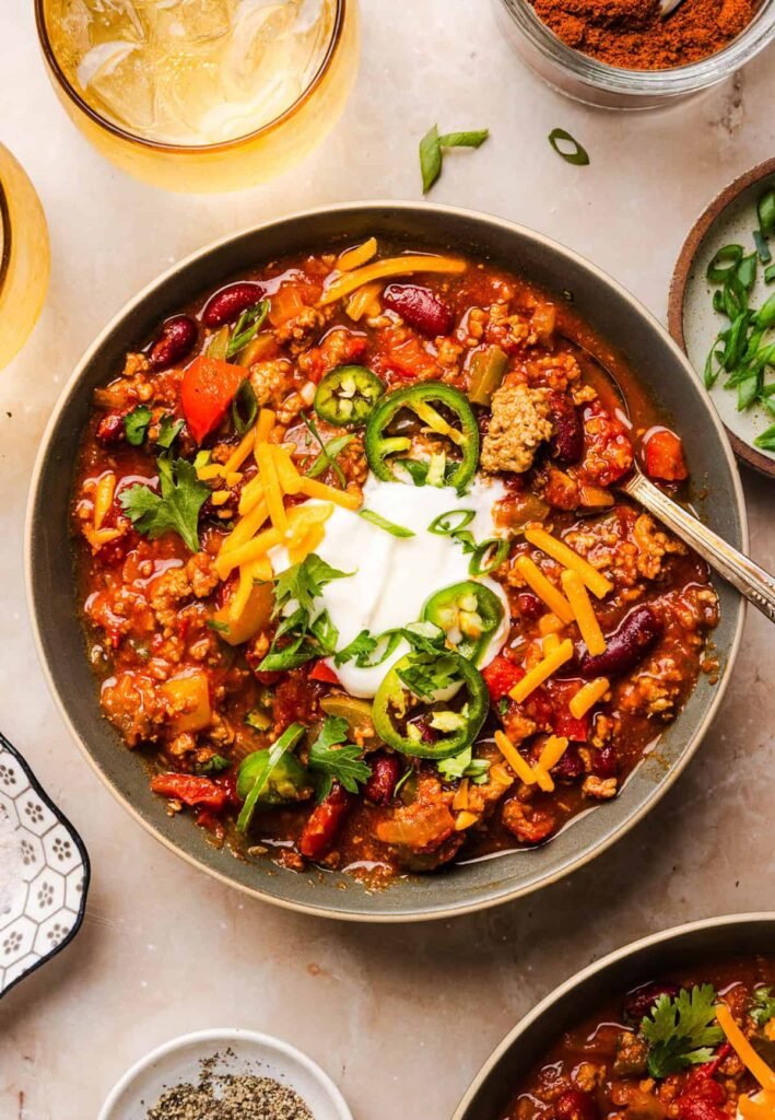 The BEST Healthy Turkey Chili Recipe The BEST Healthy Turkey Chili Recipe