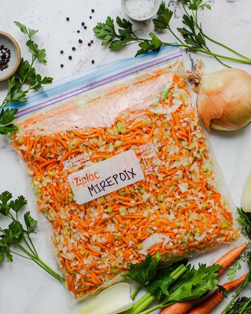 Freezer Mirepoix (Make-Ahead Soup Starter)