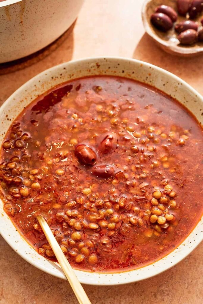 Greek Lentil Soup (Fakes)